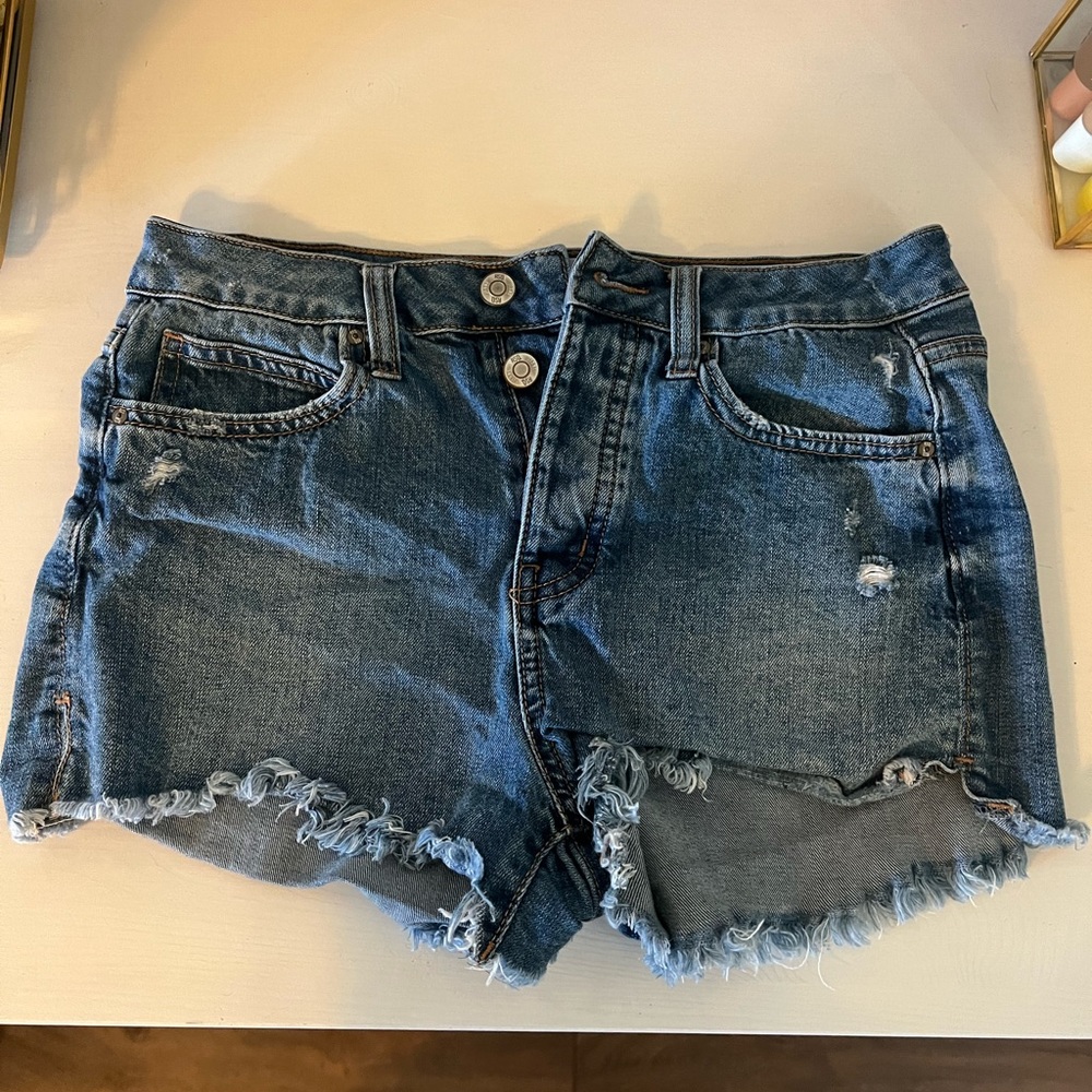 RSQ vintage high rise denim shorts